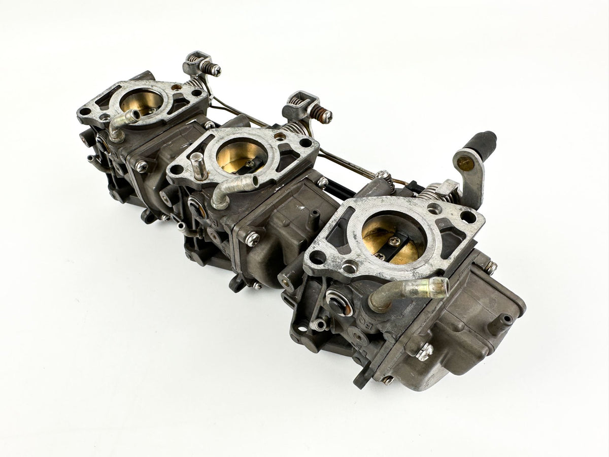 16100-ZW3-D23ZA Honda 97-03 4 Stroke Outboard Carburetor Set 1 2 3 40HP
