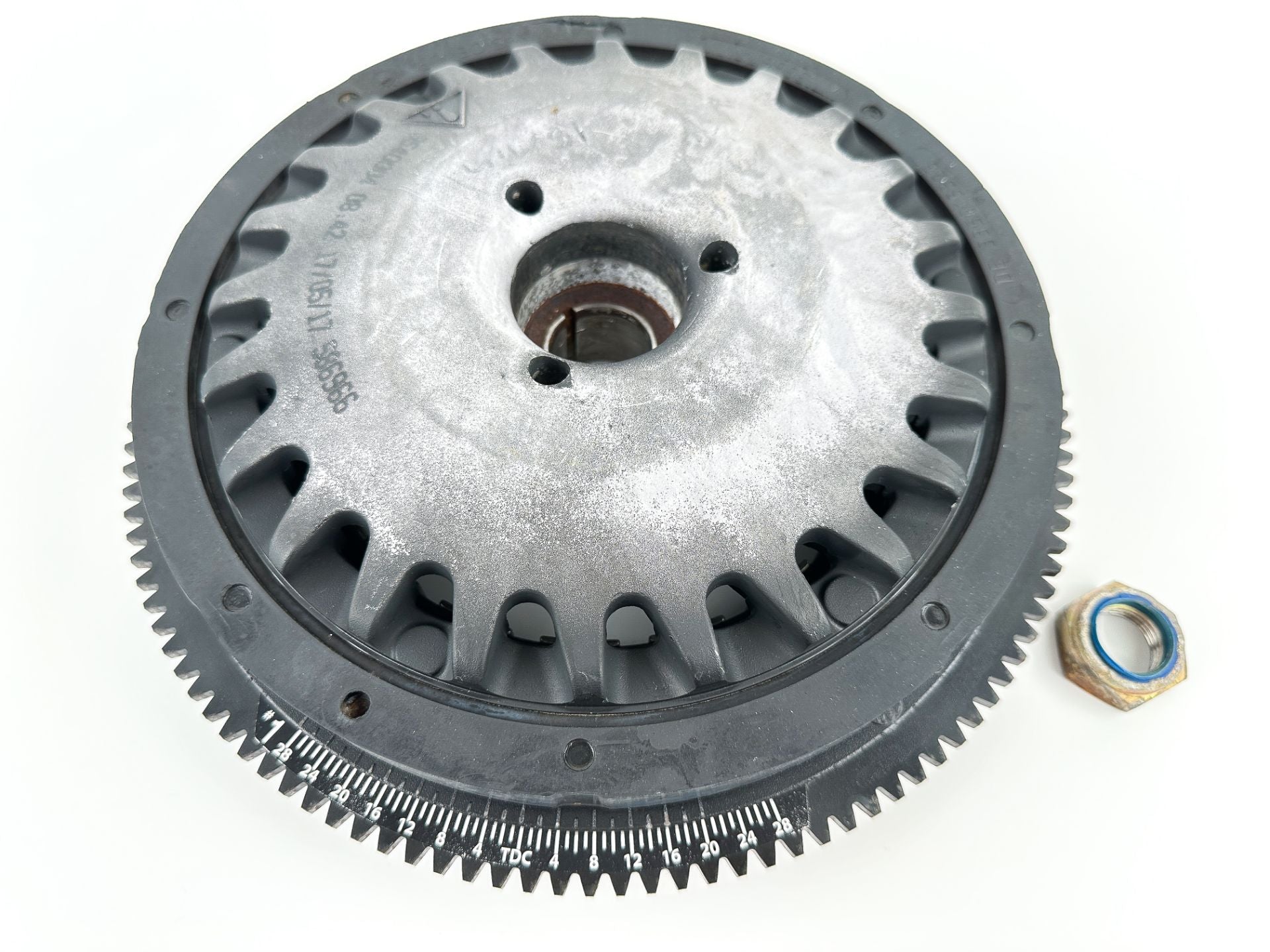 2014 Evinrude 300 HP 2 Stroke Outboard Flywheel 0586966 OEM