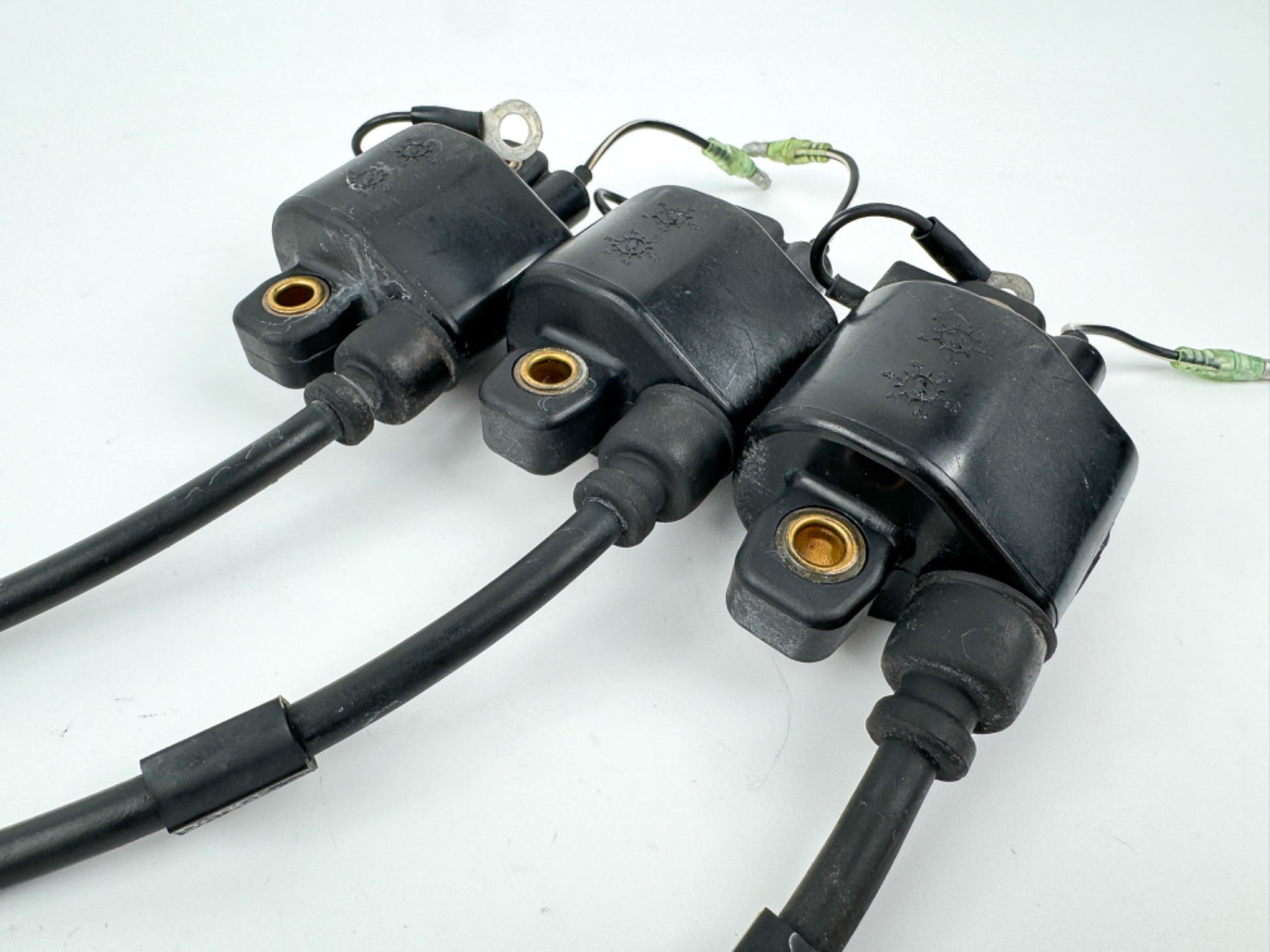 1991 Yamaha 70 HP 2 Stroke Outboard Ignition Coil Set 6H3-85570-10-00 OEM