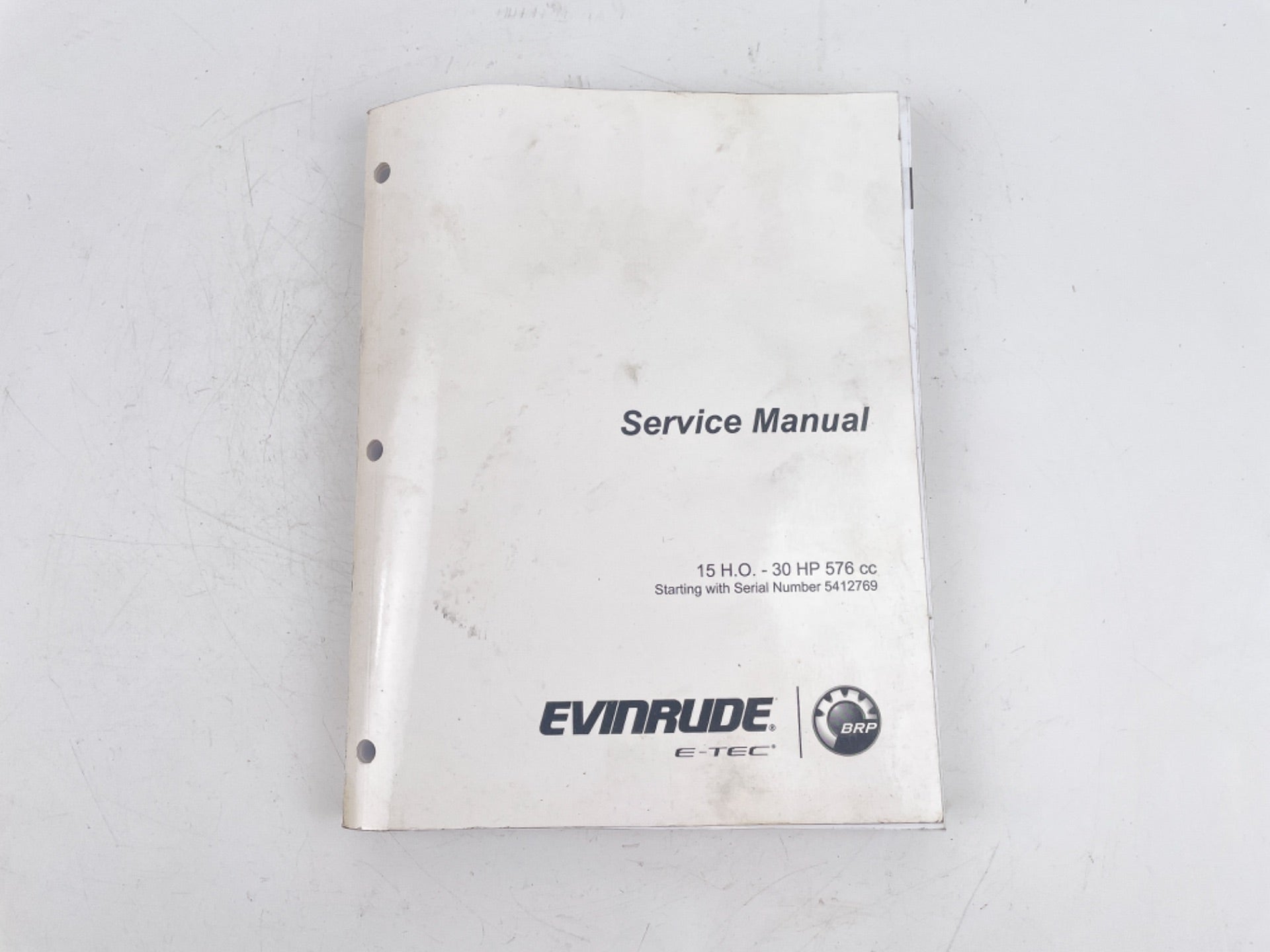 2018 Evinrude E-Tec Service Manual 15 H.O. - 30 HP 576 cc. 5010277