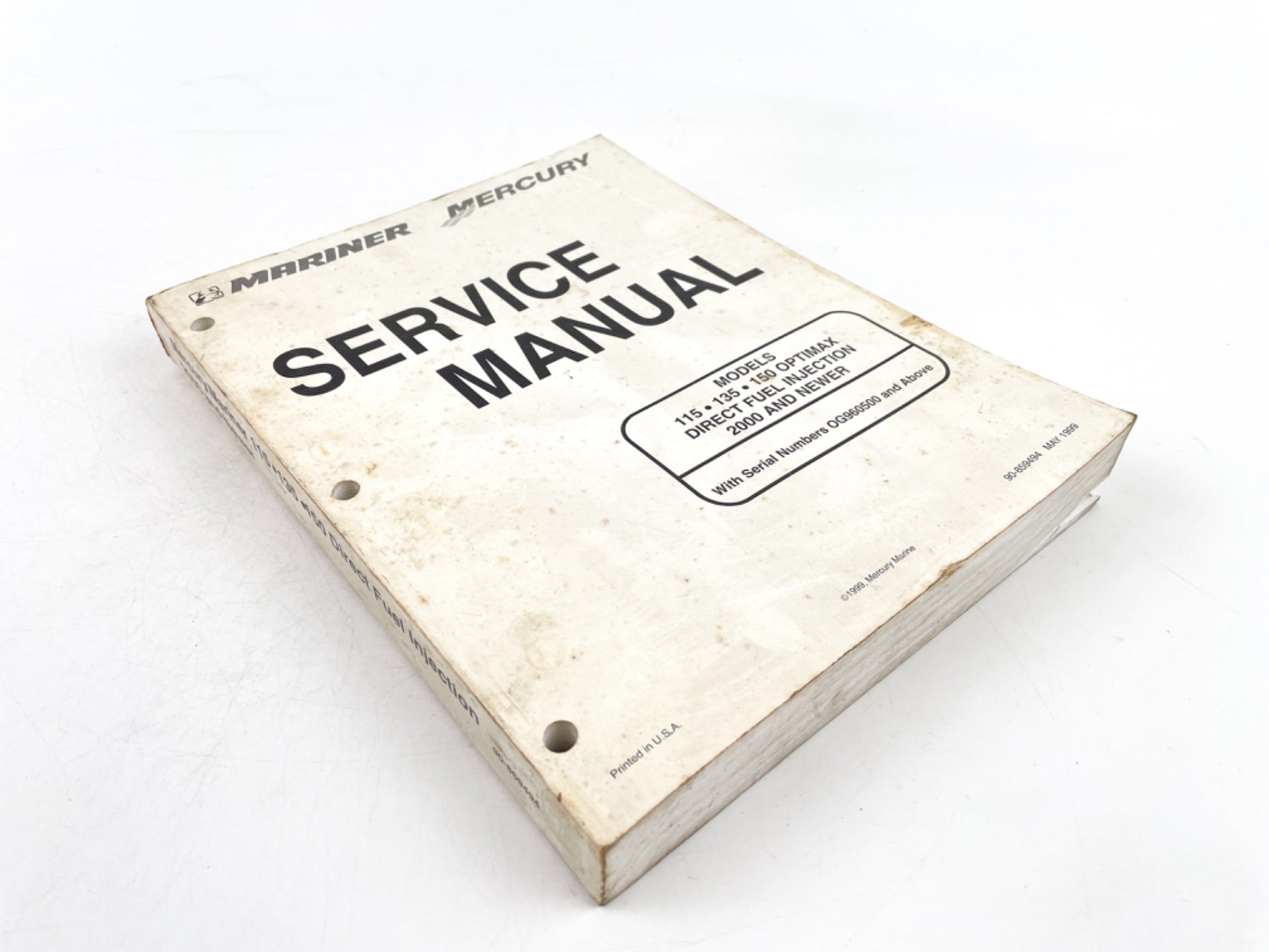 MERCURY 115/135/150/175 Optimax Service Manual 90-859494