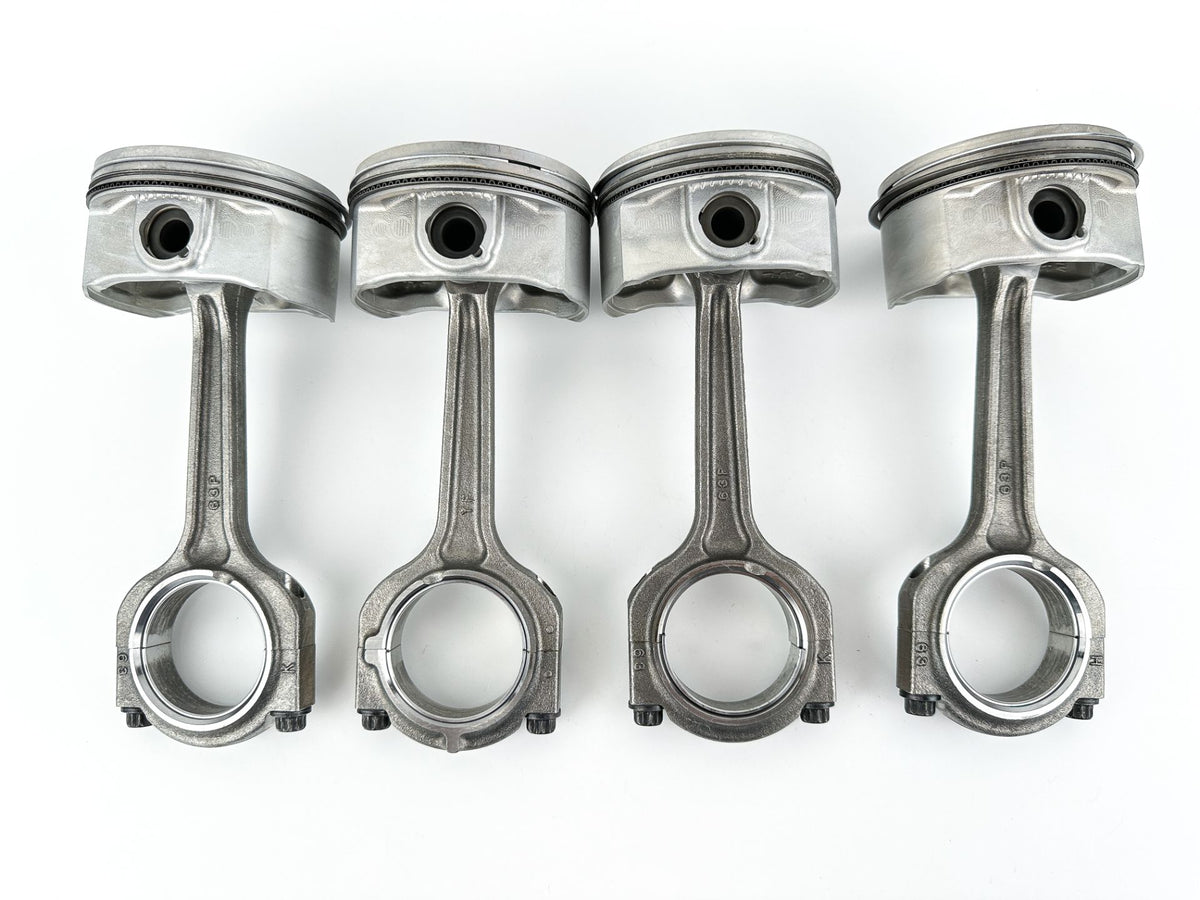 2012 Yamaha 150 HP 4 Stroke Outboard Piston & Connecting Rod Set 63P-11631-10-93 OEM