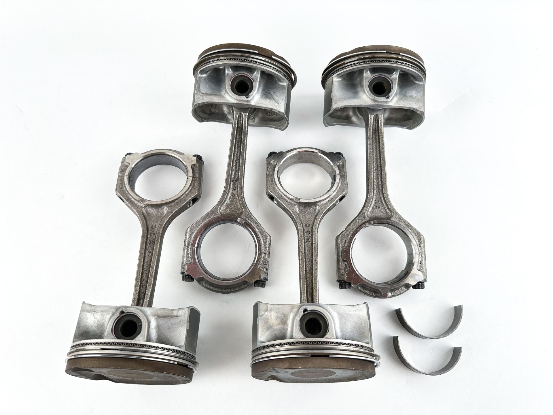 2022 Yamaha 200 HP 4 Stroke Outboard Piston & Connecting Rod Set 6CB-W1165-10-00 OEM