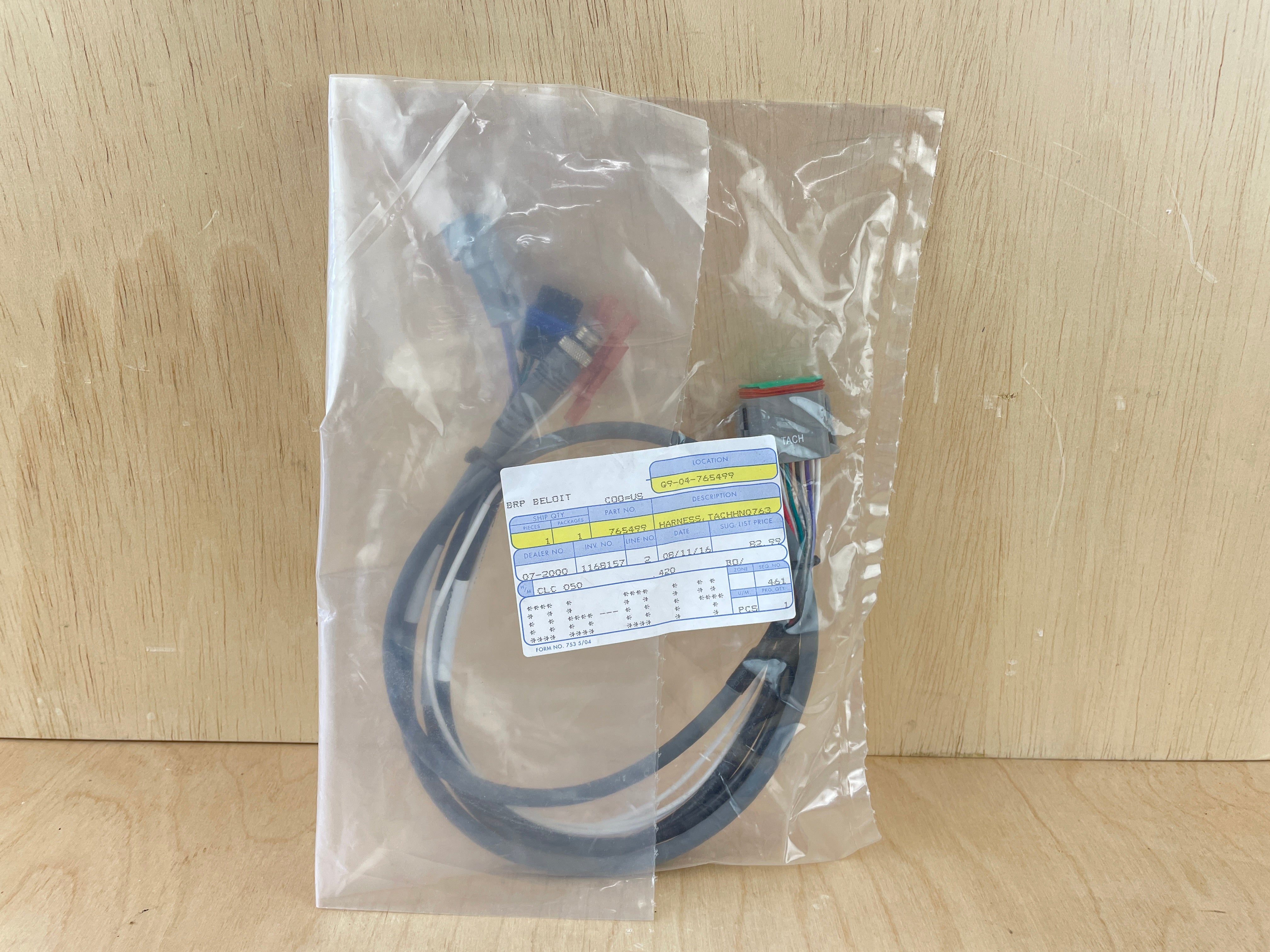 Johnson Evinrude Tachometer Wiring Harness 765499 OEM Brand New