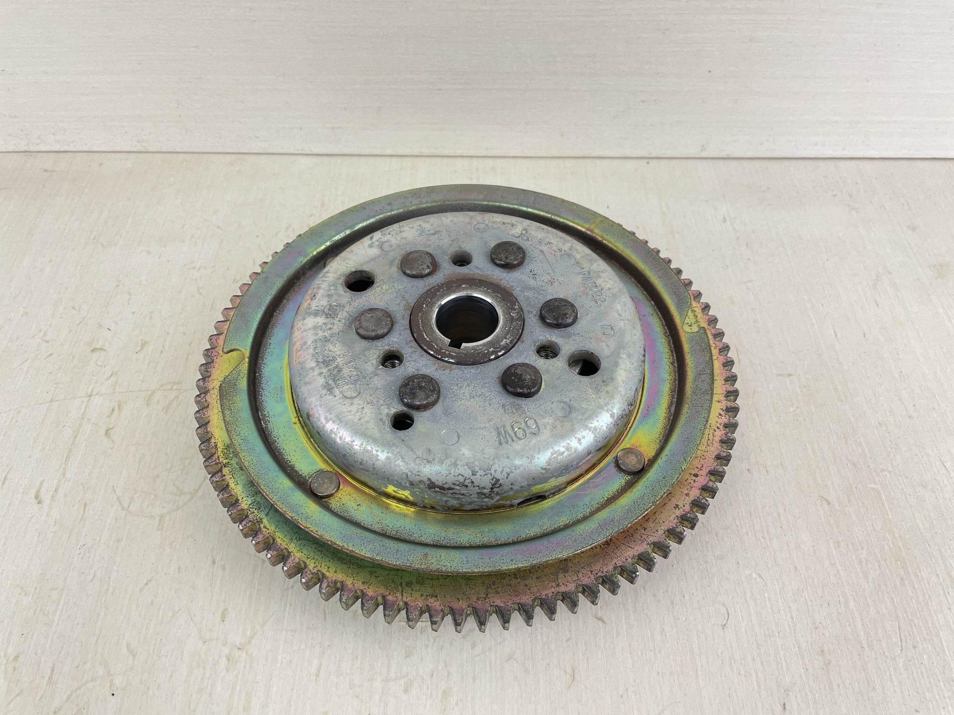 2002 Yamaha 60HP F60 4 Stroke Outboard Flywheel Rotor Assembly 69W-85550-00-00