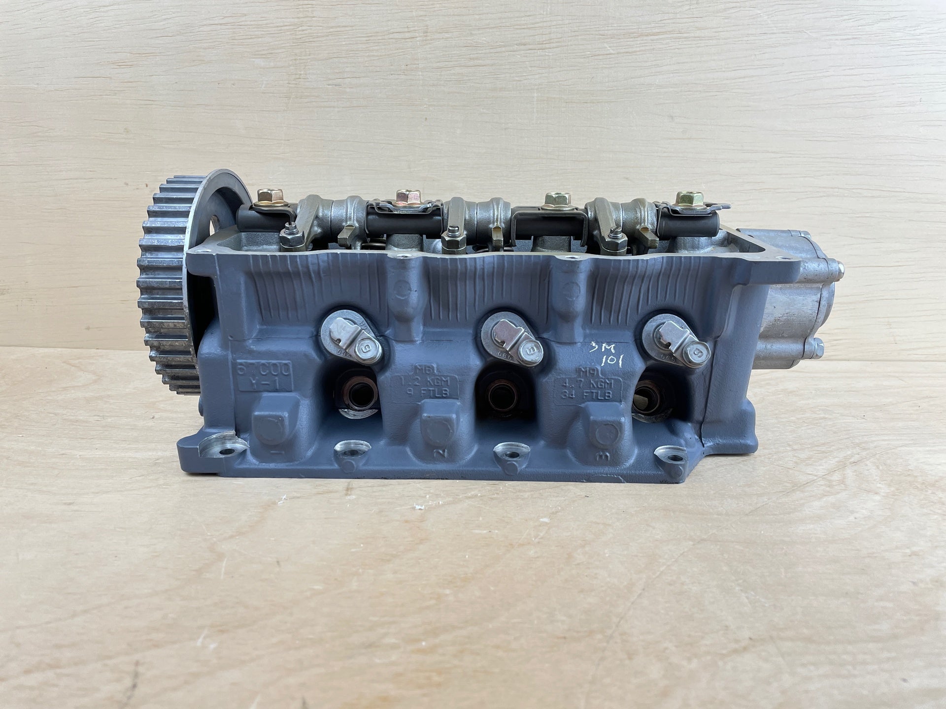 2004 Yamaha 40HP F40 4 Stroke Outboard Cylinder Head Complete 67C-W009A-13-1S