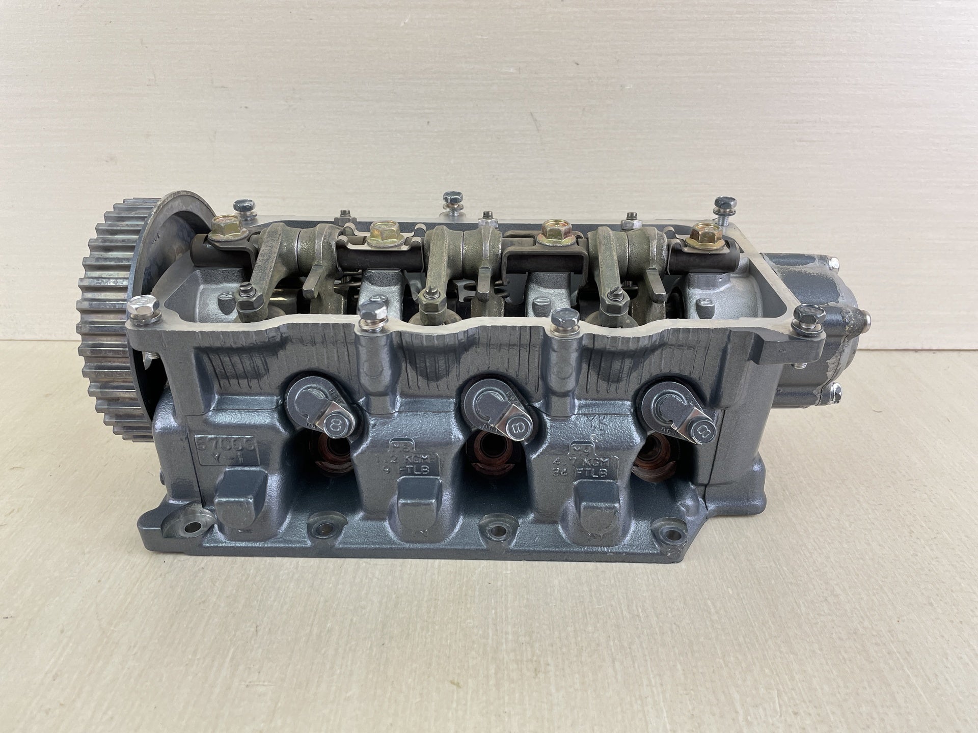 2000 Yamaha 40HP 4 Stroke Outboard Cylinder Head Assembly 67C-W009A-00-4D