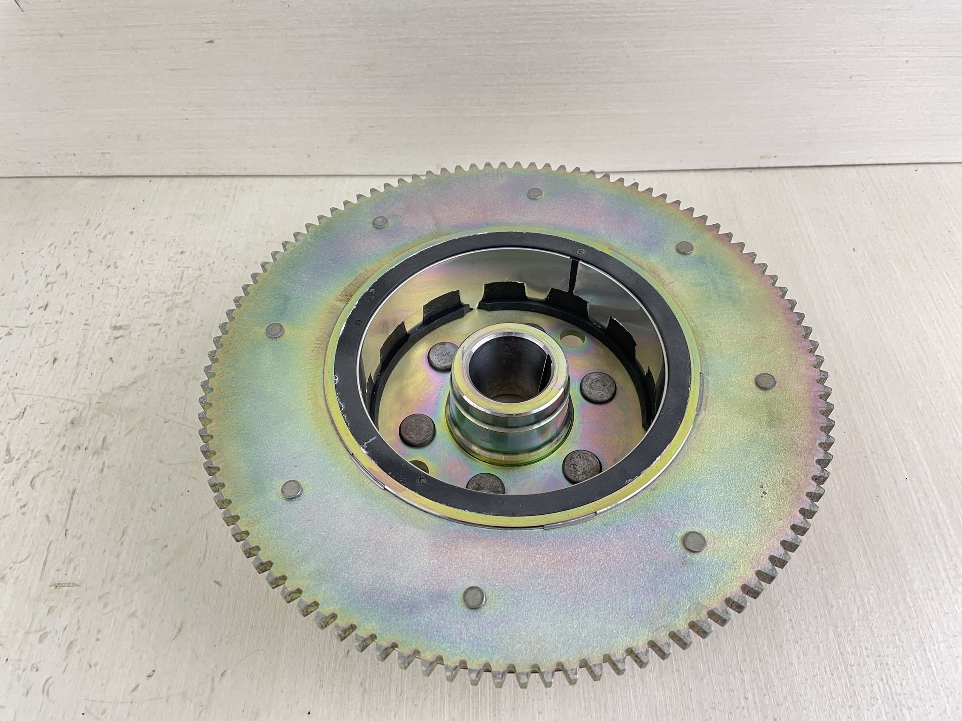 99-04 Yamaha 75 80 90 100 HP 4 Stroke Outboard Flywheel Rotor 67F-85550-00-00