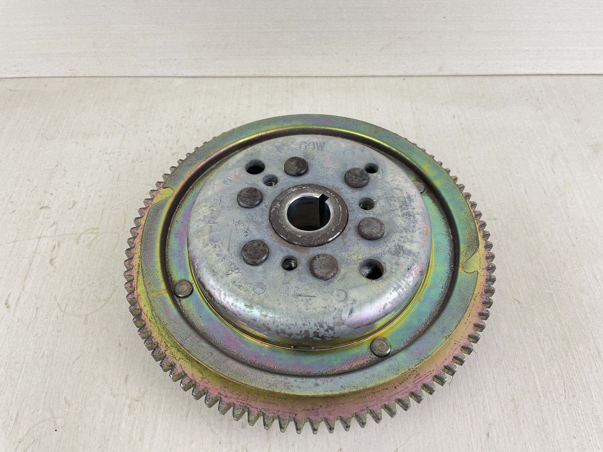 2002 Yamaha 60HP F60 4 Stroke Outboard Flywheel Rotor Assembly 69W-85550-00-00